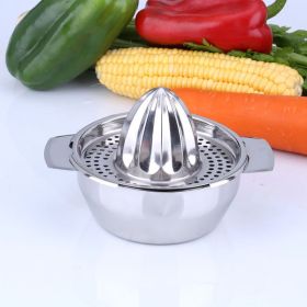 Stainless Steel Citrus Squeezer; Juicer w/ Bowl