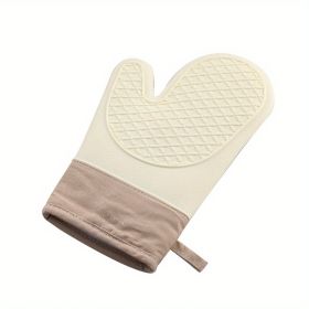 1pc Anti-scalding Thickened Silicone Kitchen Gloves