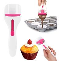 Cupcake Scoop - BPA-Free Batter Dispenser With Measuring Function For Equal Amounts For Drip-Free Baking And Clean Counters Kitchen Gadgets