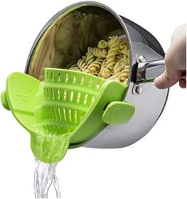 Snap N Strain Pot Strainer and Pasta Strainer