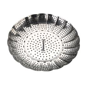 Foldable Steaming Tray; Retractable Steaming Rack