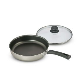 Tramontina 10" Champagne Nonstick Covered Deep Saute Pan