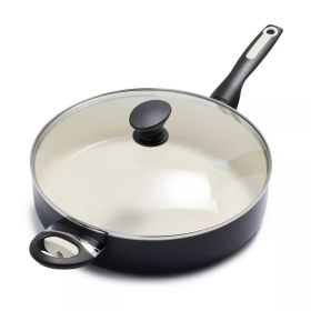 Rio 5qt Ceramic Nonstick Covered Saute Pan