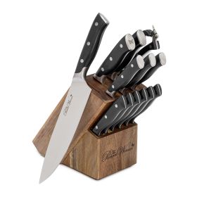 Pioneer Signature 14-Piece Stainless Steel Knife Block Set