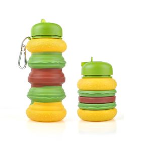 Collapsible Water Bottles (Color: B, Capacity: 550ML)