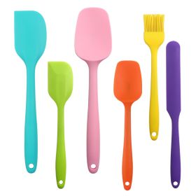 Silicone Kitchenware Set; Baking Tools (Color: 6PCS Color)