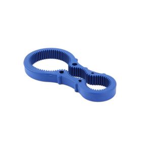 1pc Can Opener; Bottle Jar Opener (Color: Blue)