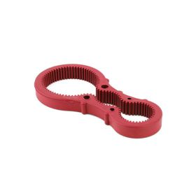 1pc Can Opener; Bottle Jar Opener (Color: Red)