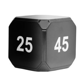 Cube-Kitchen Timer Gravity Sensor Flip Meditation Timer (Color: PEACOCK BLUE)