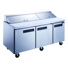 Commercial Salad Prep Table Under Counter Refrigerator (Refrigerant: R290, Material: Stainless Ateel)