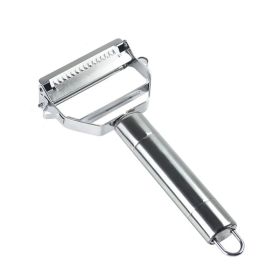 Kitchen Vegetable Peeler Stainless Steel Melon Planer (Model: 4 in 1)