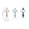 Oil Dispenser; 2 In 1 Wide Opening Bottle W/ Silicone Brush